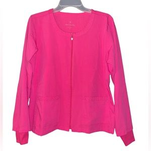 Vera Bradley Halo Julia Warm Up Scrub Jacket size medium